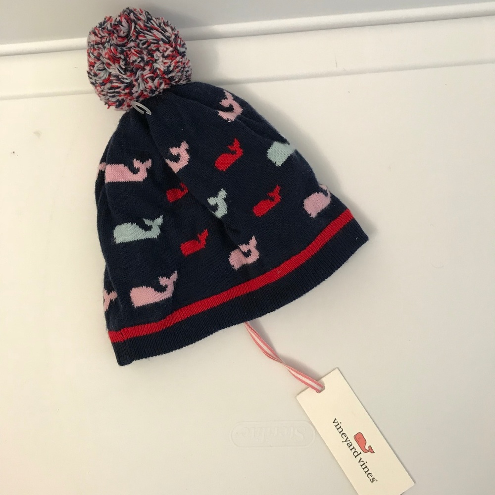 Vineyard Vines Childrens Pom Pom Beanie